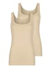 Nina von C. 2er Pack Damen Achseltop in nude