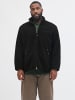 JACK & JONES PLUS Teddyfell Jacke in Black
