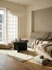 KADIMA DESIGN Couchtisch 60x60x33 cm Mango Massivholz Sofatisch Rund