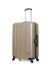 American Travel Großer Koffer BRONX in Beige (95L)