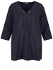 SAMOON Bluse 3/4 Arm in Navy