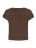 Betty Barclay Strickpullover mit U-Boot-Ausschnitt in Brown