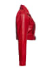 Queen Kerosin Queen Kerosin Lederjacke in rot