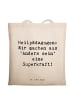 Mr. & Mrs. Panda Schultasche Spruch Heilpädagogin Superkraft mit... in Creme