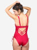 SugarShape Badeanzug Daria in dark red swim