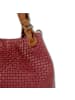 Florence Florence Handtasche, Umhängetasche Leder dunkelrot, bordeaux ca. 31cm