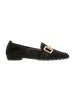 Högl Klassische Slipper in Schwarz