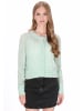 DreiMaster Women Cardigan in mint blue