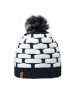 mh michael heinen mh michael heinen Wintermütze MH-24-2 in schwarz-weiß