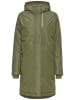 Camel Active teXXXactive® Funktionsmantel aus recyceltem Polyester in Dunkelgrün