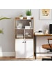 COSTWAY Bücherregal 60 x 30 x 140 cm in Beige