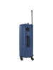 travelite Bali - 4-Rollen-Trolley L 77 cm (weiß/cognac) in blau