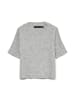 Vero Moda Strickpullover in Light Grey Melange