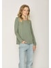GreenBomb Longsleeve Basic in Schmutziges Olivgrün