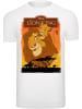 F4NT4STIC T-Shirt König der Löwen Simba und Mufasa in weiß