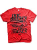 Back To The Future T-Shirt in Rot