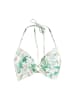 Linga Dore Linga Dore Triangel Bikini top in Botanic druck