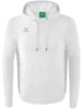 erima Trainingsjacke "Essential Team Kapuzensweat" in Weiß