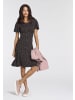 Laura Scott Sommerkleid in schwarz-rosa