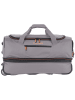 travelite Basics 2-Rollen Reisetasche 55 cm in grau