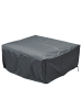 home24 Schutzhülle für Outdoor-Ecksofa Mura in Schwarz