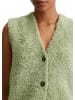 Marc O'Polo Fuzzy-Knit-Weste regular in smooth sage