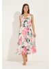 More & More feminines, florales Midi-Schlupfkleid in floral colour