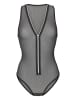 PETITE FLEUR GOLD Body in schwarz