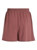 Vila Kurze Stoff Shorts Bermuda Hot Pants in Braun-3