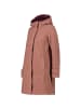 Campagnolo WOMAN COAT FIX HOOD in Lachs492