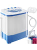 tectake Mini-Waschautomat - 2 in 1 Waschen und Schleudern