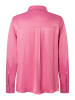 More & More glänzende Satinbluse in berry rose
