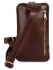 piké Crossover Bag echt Leder in braun