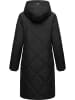 ragwear Steppmantel Rebela in Black