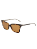 Salvatore Ferragamo Sonnenbrille in Brown