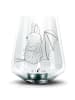 Mr. & Mrs. Panda Gravur Windlicht Fledermaus Sitzen ohne Spruch in Transparent