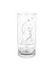 Mr. & Mrs. Panda Tumbler Hund Liebe mit Spruch in Transparent