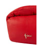 faina Henkeltasche Aus Leder in Rot