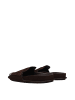 Jacquemus Braun Leder Hausschuhe