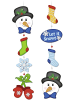 Buntpapierfabrik Ludwig Bähr Deco Paper Chains Schneemann