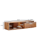 KADIMA DESIGN Lowboard Hängend Sheesham Massivholz 108x25x34 cm TV-Schrank ,