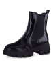 Tamaris COMFORT Chelsea Boot in BLACK PAT.