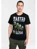 Logoshirt T-Shirt Lucky Luke - The Daltons - Wanted in schwarz