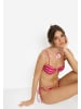 LSCN BY LASCANA Bügel-Bikini-Top in pink waves