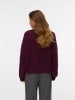 Vero Moda Strickpullover in Winetasting