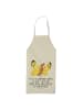 Mr. & Mrs. Panda Schürze Schmetterling Zitronenfalter mit Spruch in Gelb Pastell