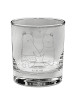 Mr. & Mrs. Panda Whiskey Glas Bär Freundin ohne Spruch in Transparent