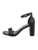 Ital-Design High-Heel Sandalette in Schwarz