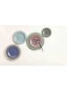 Seltmann Weiden 6er Set Brotteller Beat Color Glaze in ø 17 cm in Altrosa