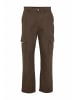 PEGADOR Cargo Trousers in dark brown
